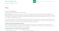Desktop Screenshot of housingsocietymanagement.com